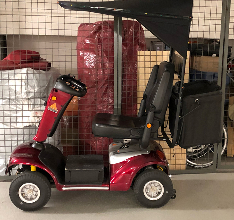 Have You Seen This Stolen Mobility Scooter? VicPD.ca